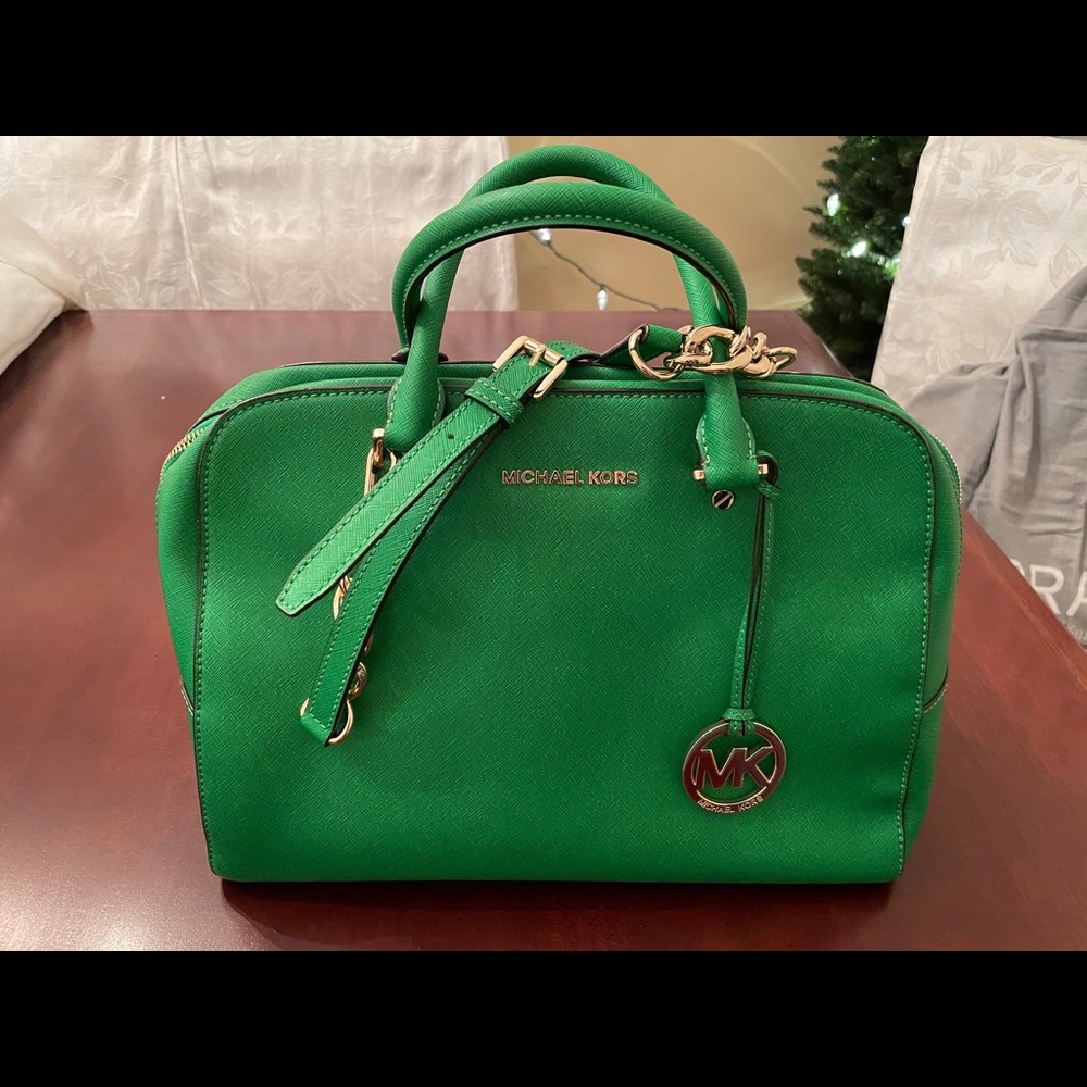 Michael Kors Purse Kelly Green